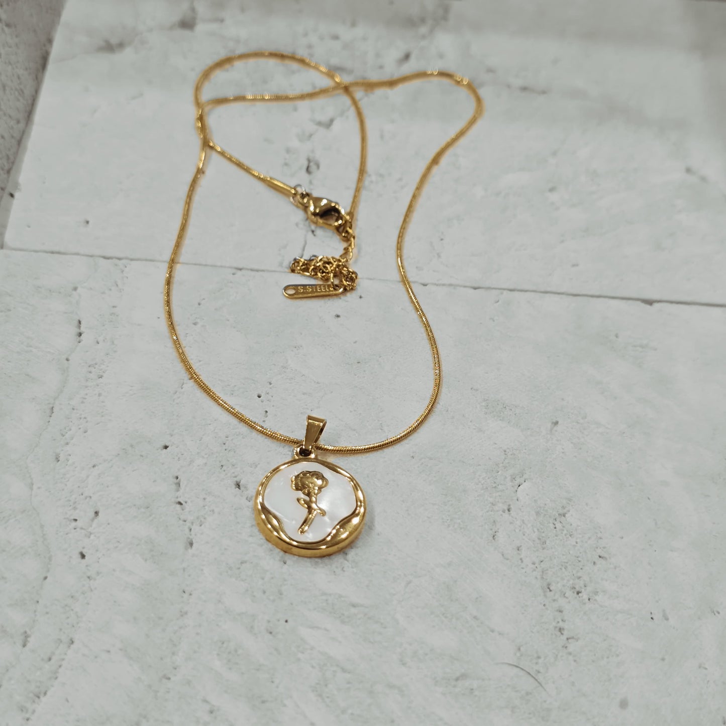 Heart Necklace Minimal (Anti Tarnish)