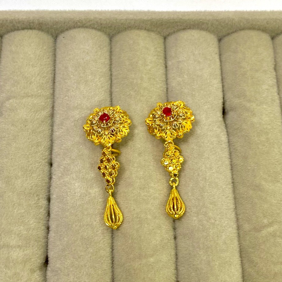 Dusk Gold Plated Earrings