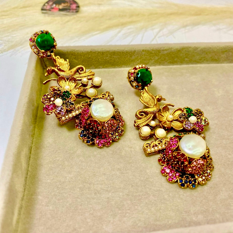 Izmire Dream Turkish Pearl Choker Multi