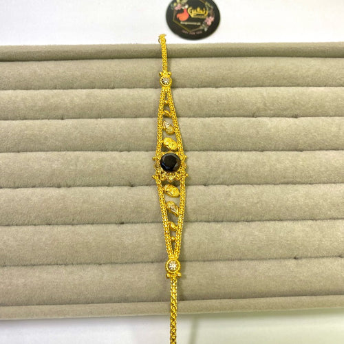 Camellia Gold Plated Bracelet