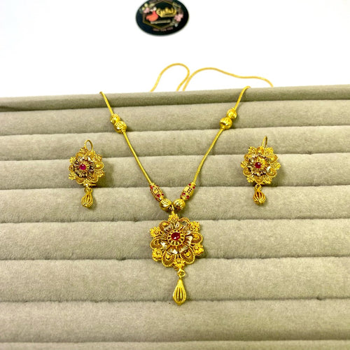 Rosey Gold Plated Set