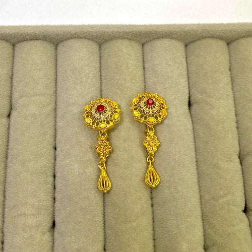 Glow Gold Plated Earrings
