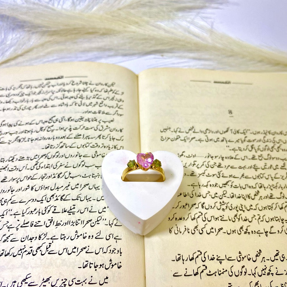 Color Heart Ring