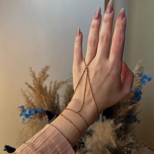 Anja Multi Layer Bracelet Ring