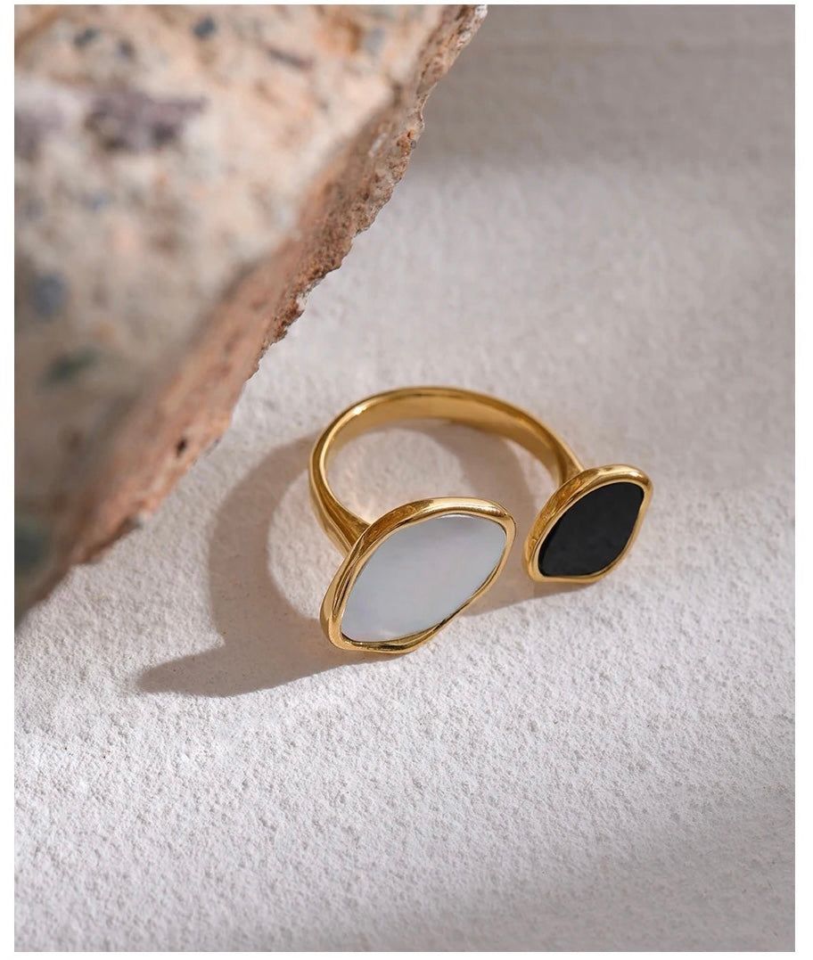 Dual Stone Ring