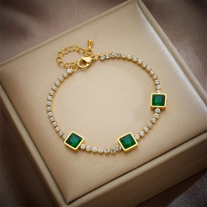 Emerald Green Bracelet