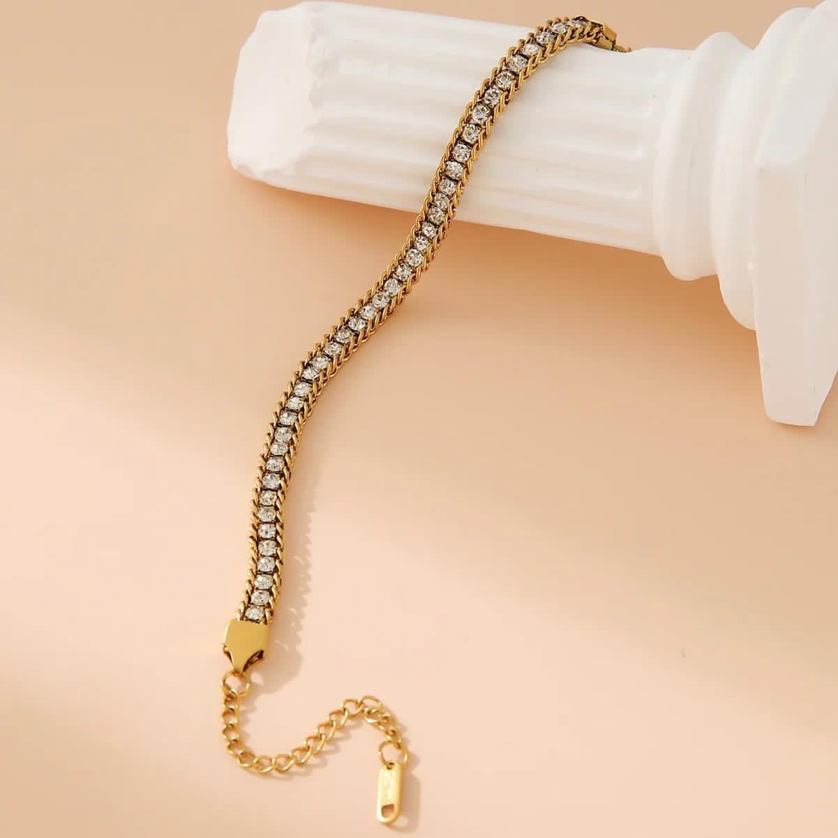 Bracelet Zirconia (White)