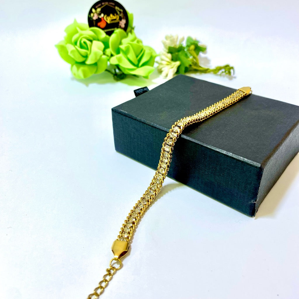 Bracelet Zirconia (White)