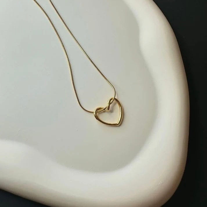 Heart Necklace (Anti Tarnish)