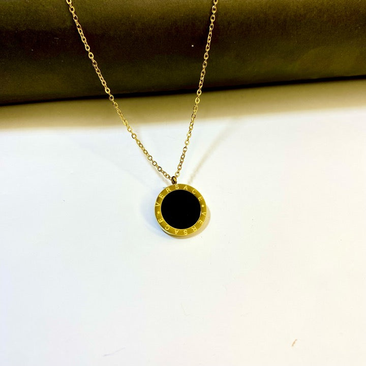 Brand Necklace Versace (Anti Tarnish)