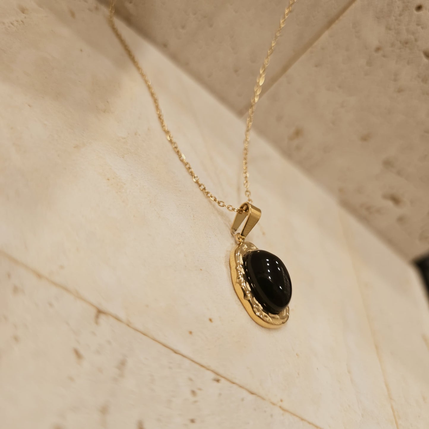 Brown Stone Necklace