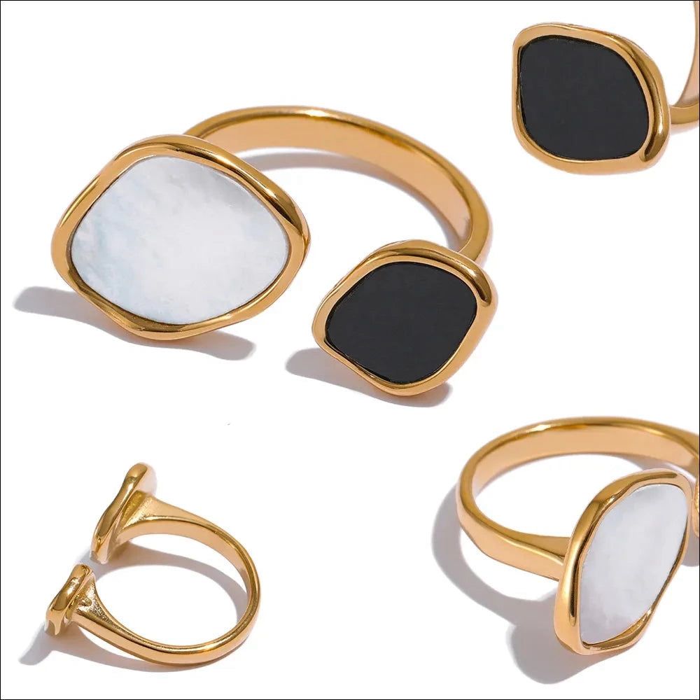 Dual Stone Ring