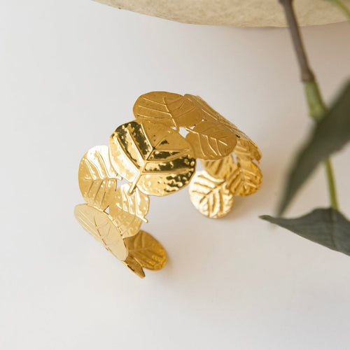 Leaf Handcuff (Anti Tarnish)