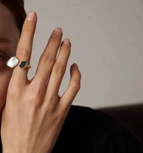 Dual Stone Ring