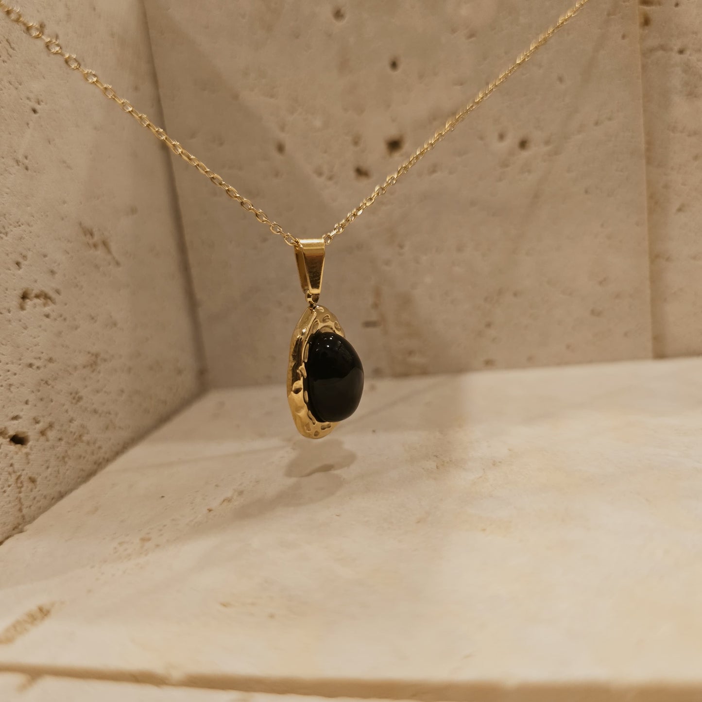 Brown Stone Necklace