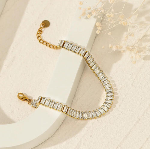 Tennis Full Zircon Bracelet