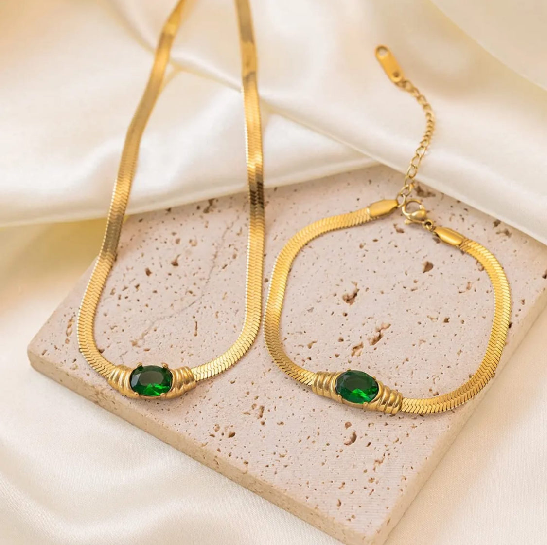 Brand Emerald Green Set