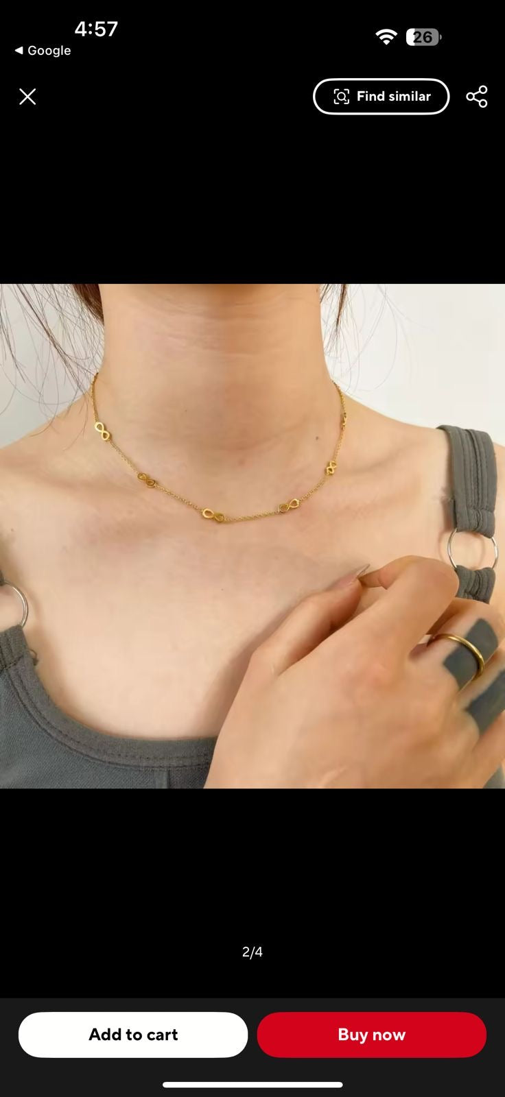Infinity Necklace