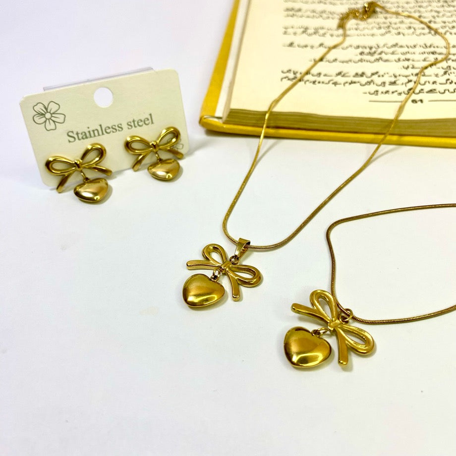 Bow heart Set