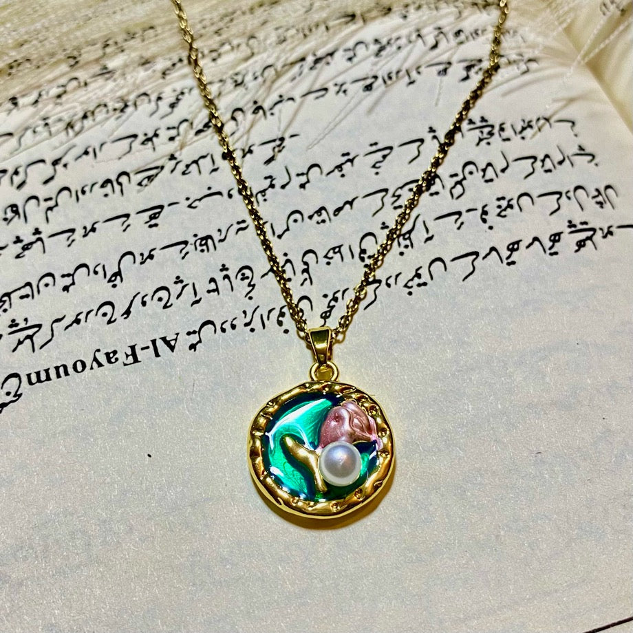 Bloom Green Necklace