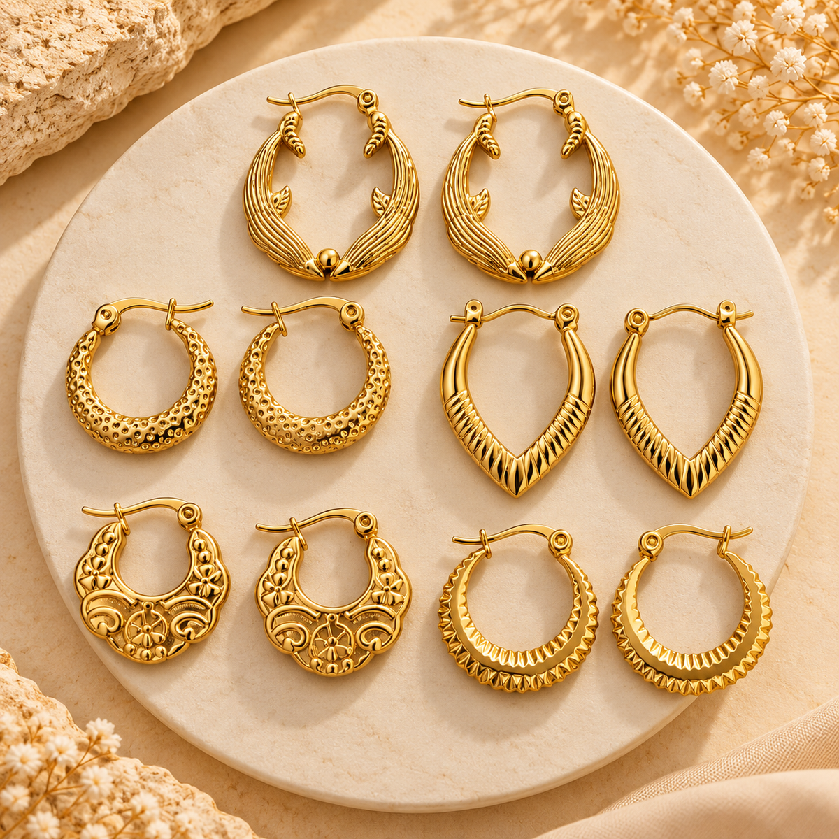Earrings Combo( 5 Pairs)