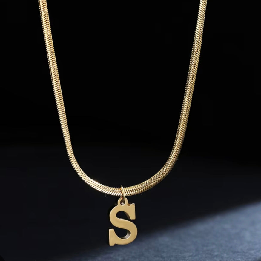 S Snake Necklace