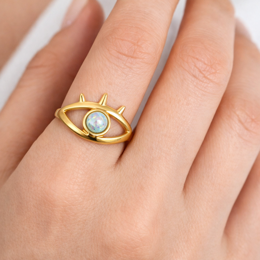 Vintage eyed Ring (Adjustable)