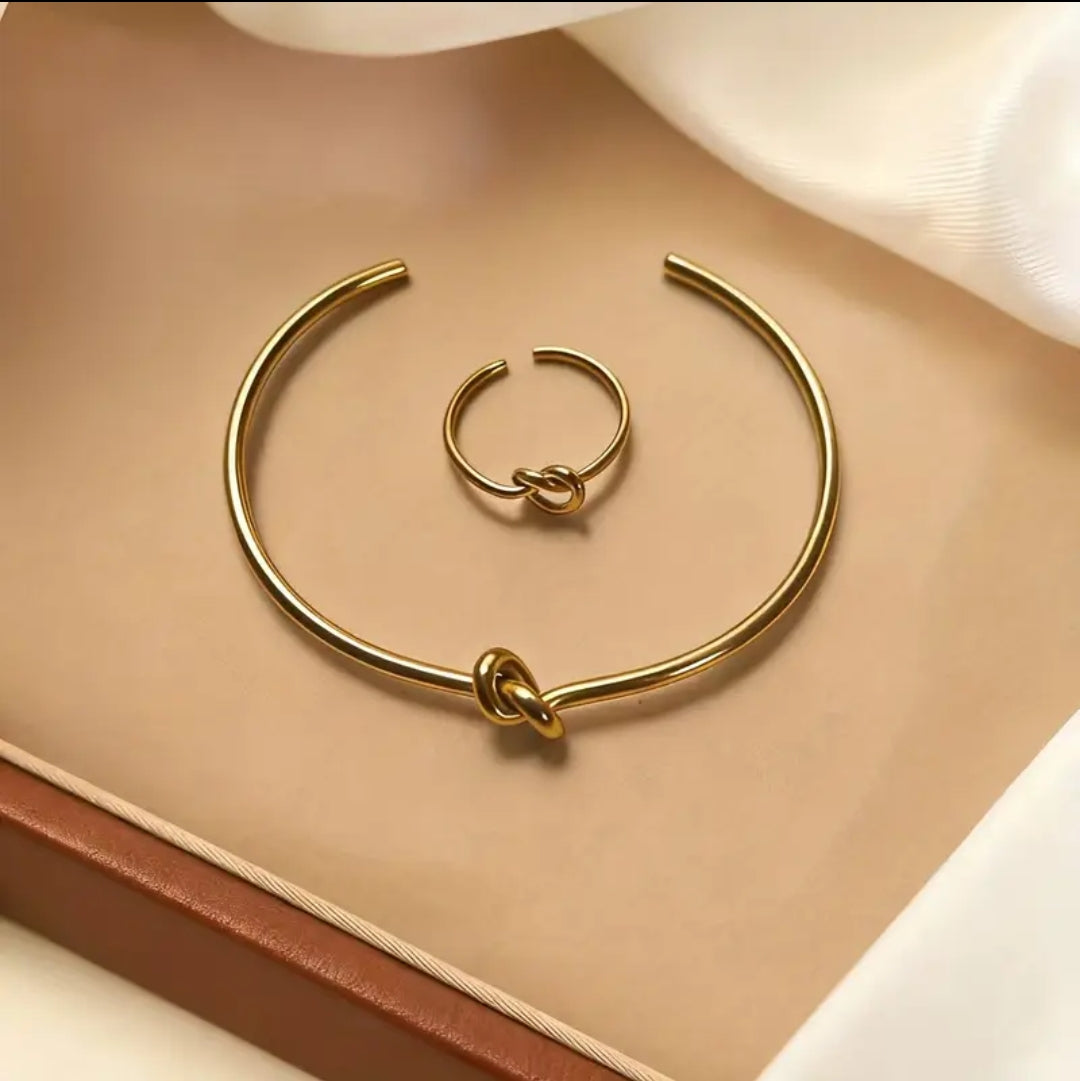 Knot Handcuff & Ring Set