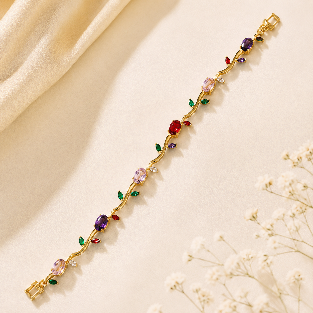 1pc Tulip Bracelet (Golden)