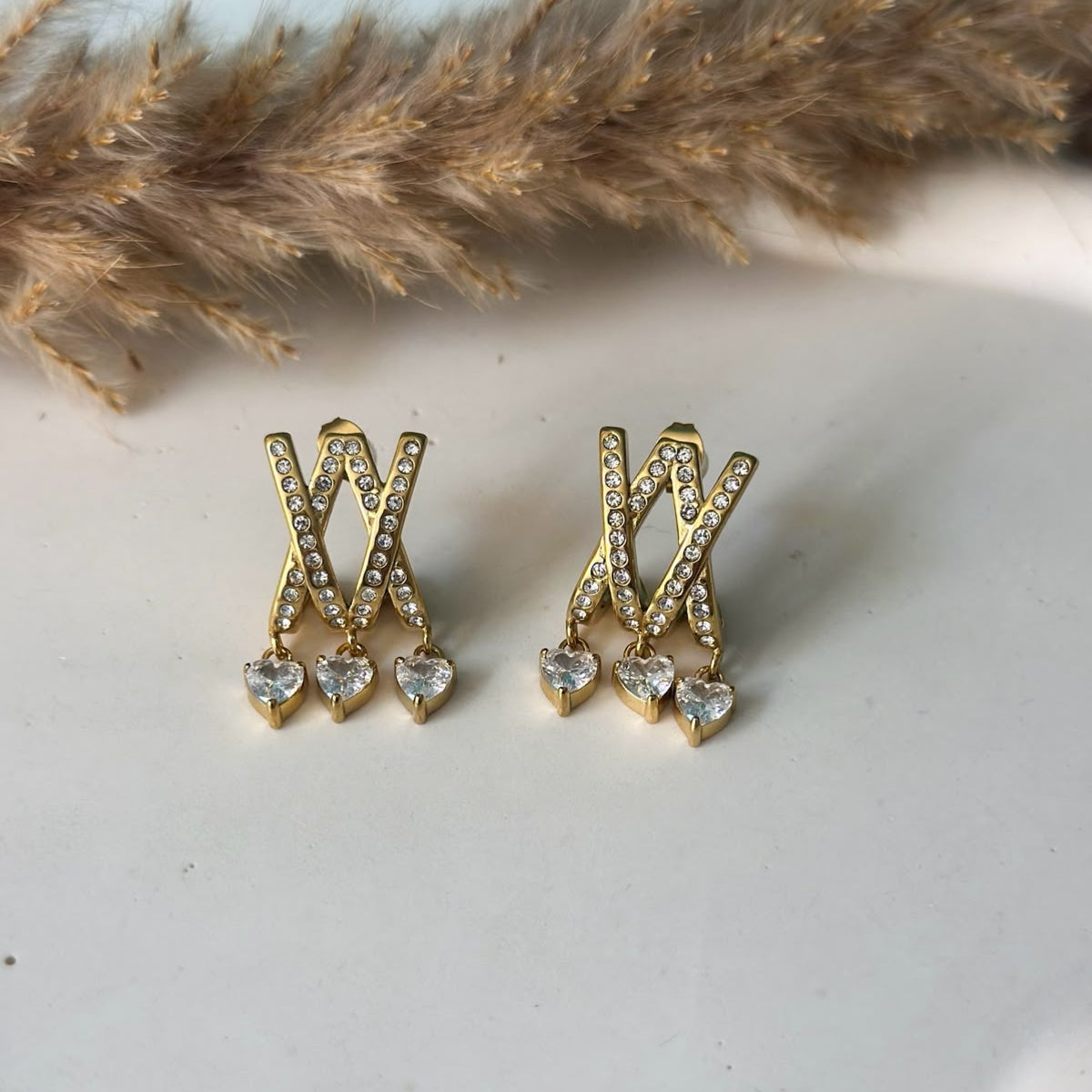 Heart XX Earrings