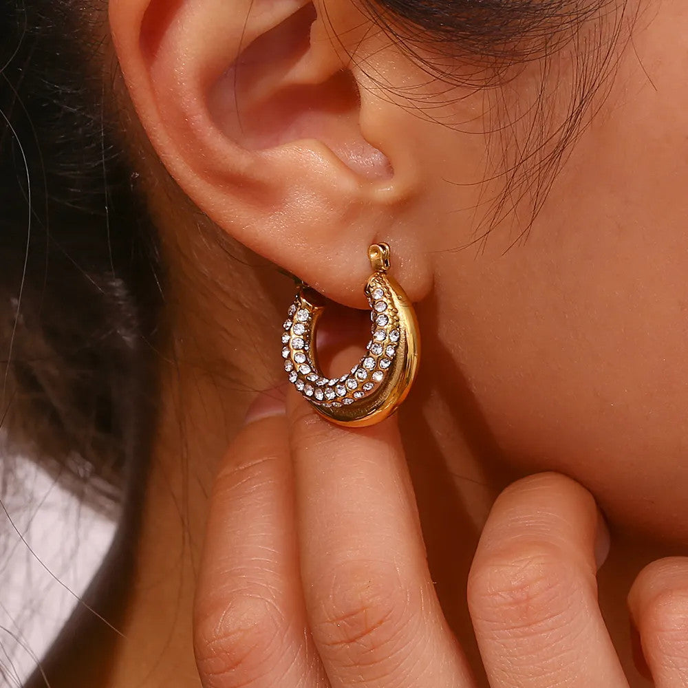 Two Row Earrings