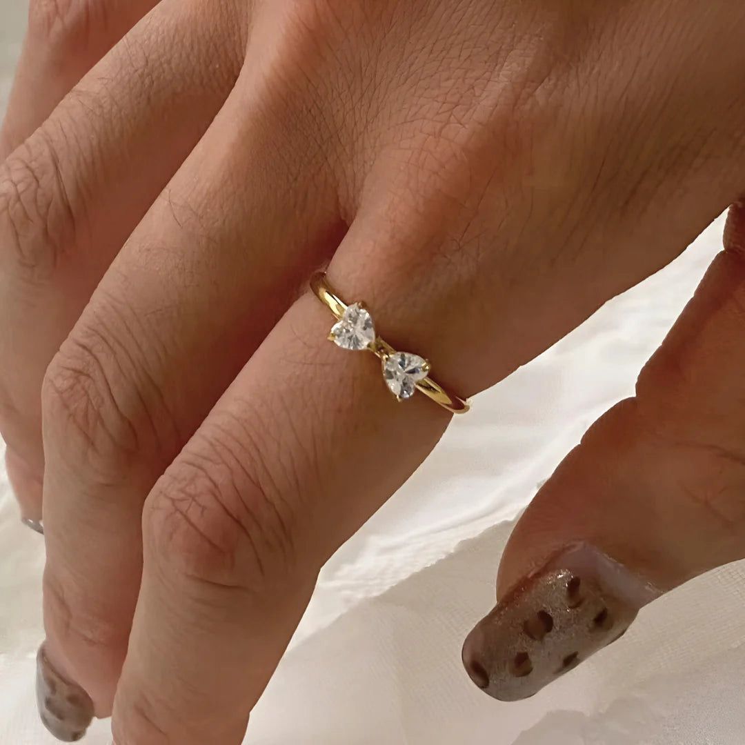 Infinity Bow Ring (Adjustable)