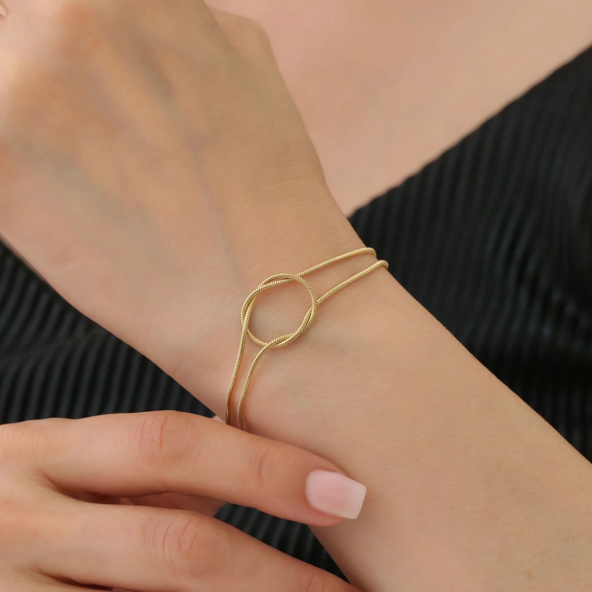 Twisted Knot Bracelet