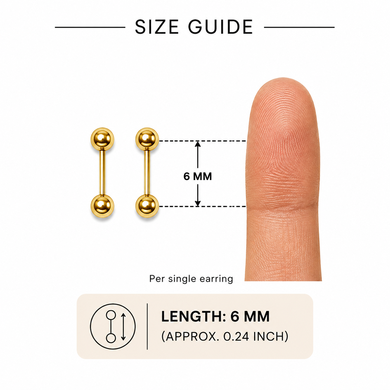 Ball Studs (Two Pairs)