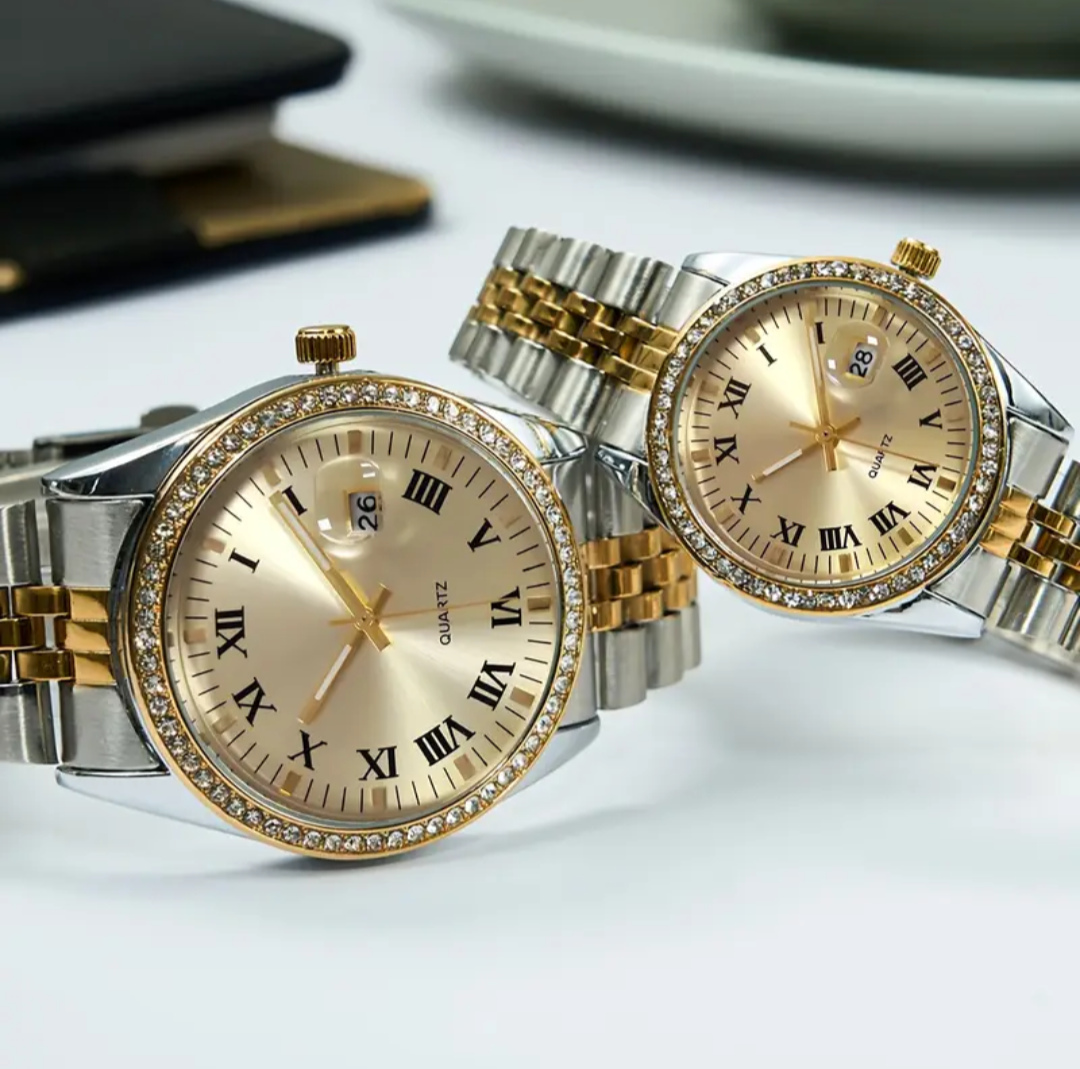 Couple Diamond Watch