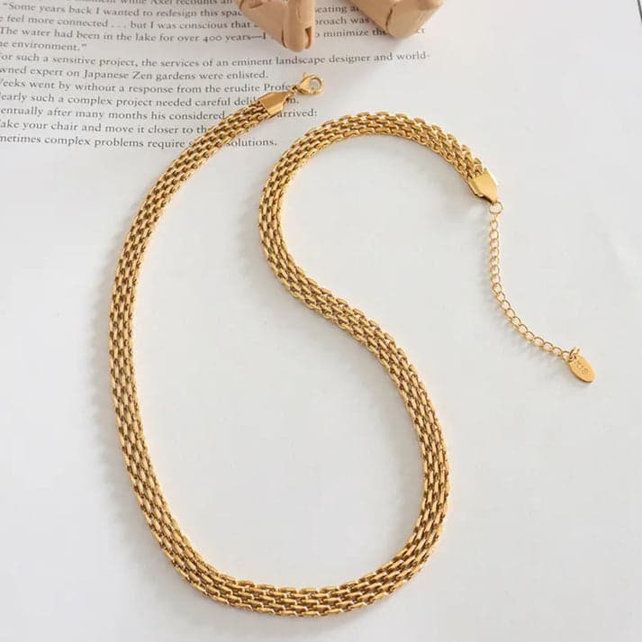 Rowena Mesh Necklace