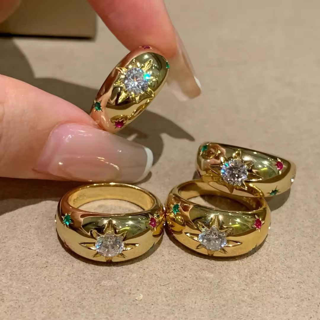 Bulky Arabic Multi Ring