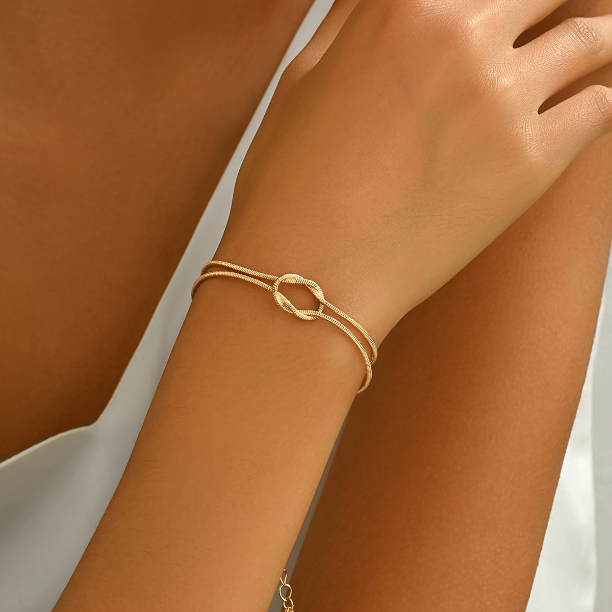 Twisted Knot Bracelet