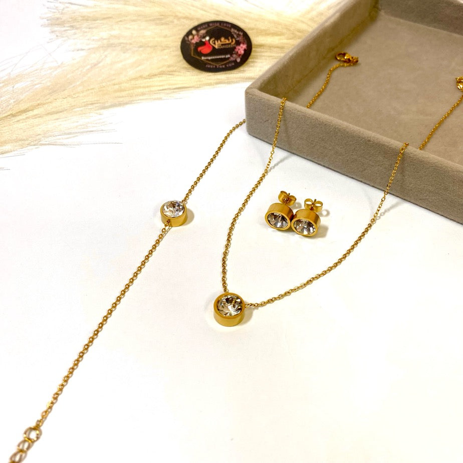 Diamond Zircon Set