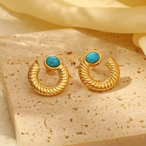 Shell Styled Earrings (Anti Tarnish)
