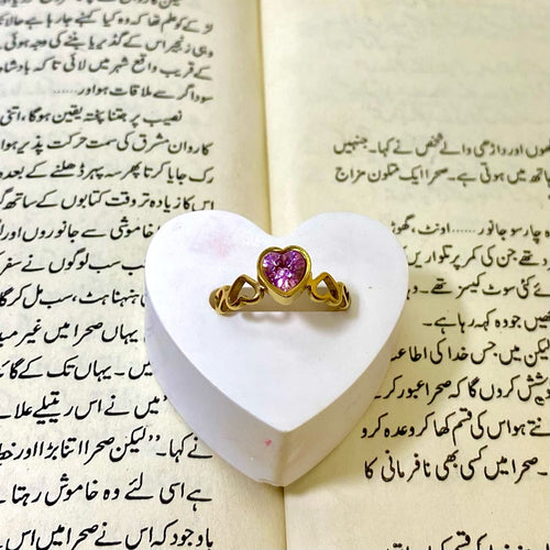 Double Heart Ring