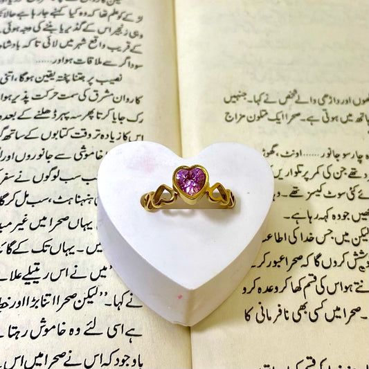 Double Heart Ring