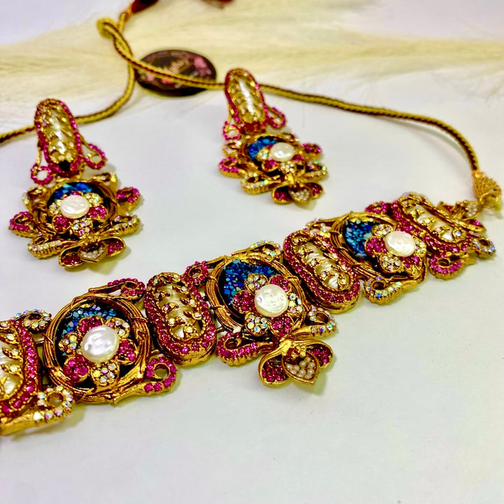 Sultan’s Glow Pink Turkish Set