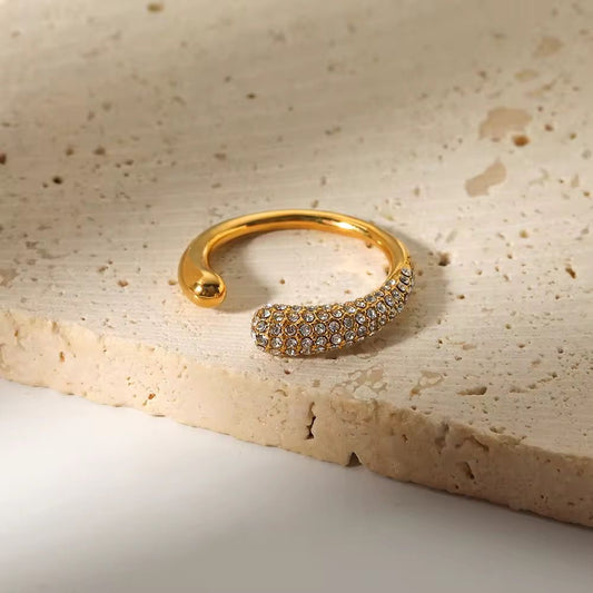 Infinity Bling Ring (Adjustable)