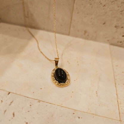 Brown Stone Necklace