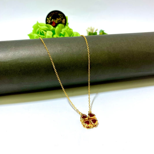 Red Heart Magnetic Pendant (Anti Tarnish)