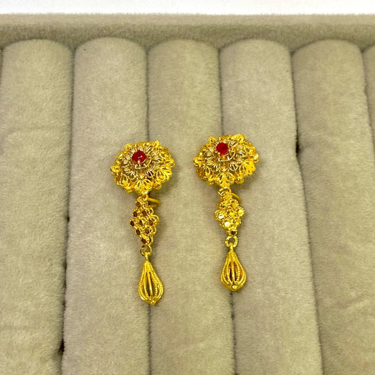 Dusk Gold Plated Earrings