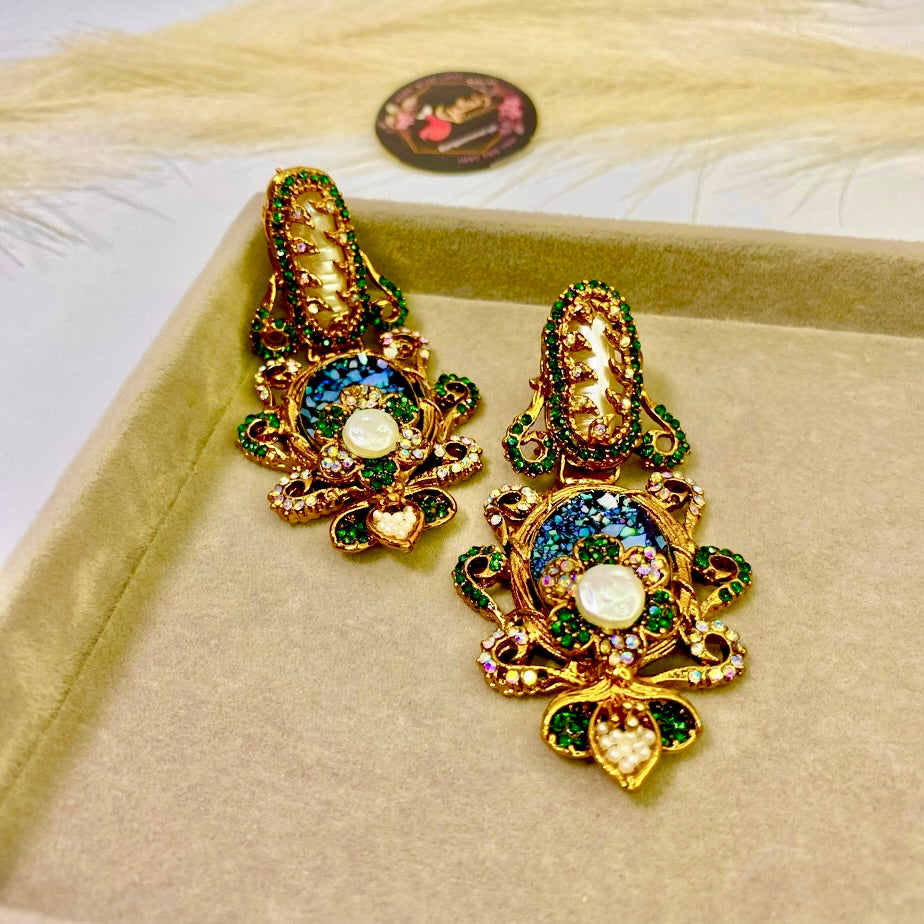 Sultan’s Glow Blue Turkish Set