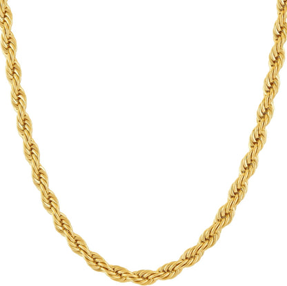 Rope Necklace (Anti Tarnish)