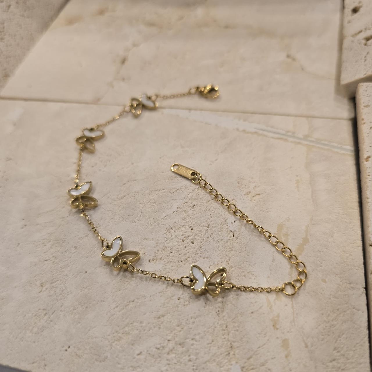 Butterfly Bracelet (Anti Tarnish)